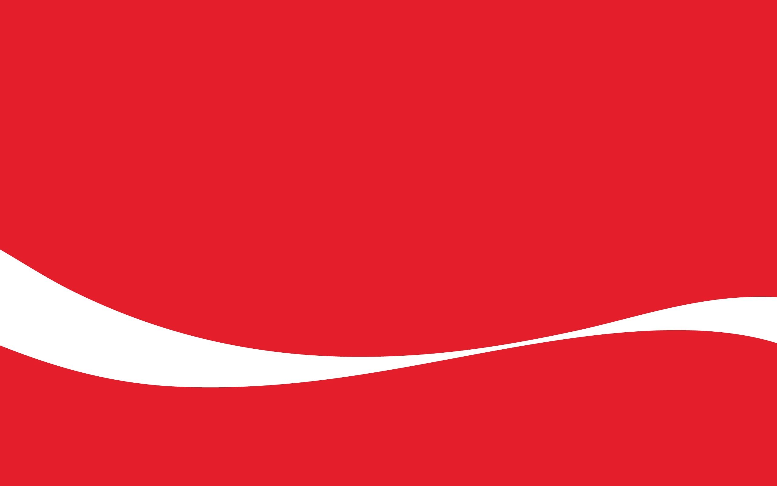 Coca-Cola Brand Colors Wave